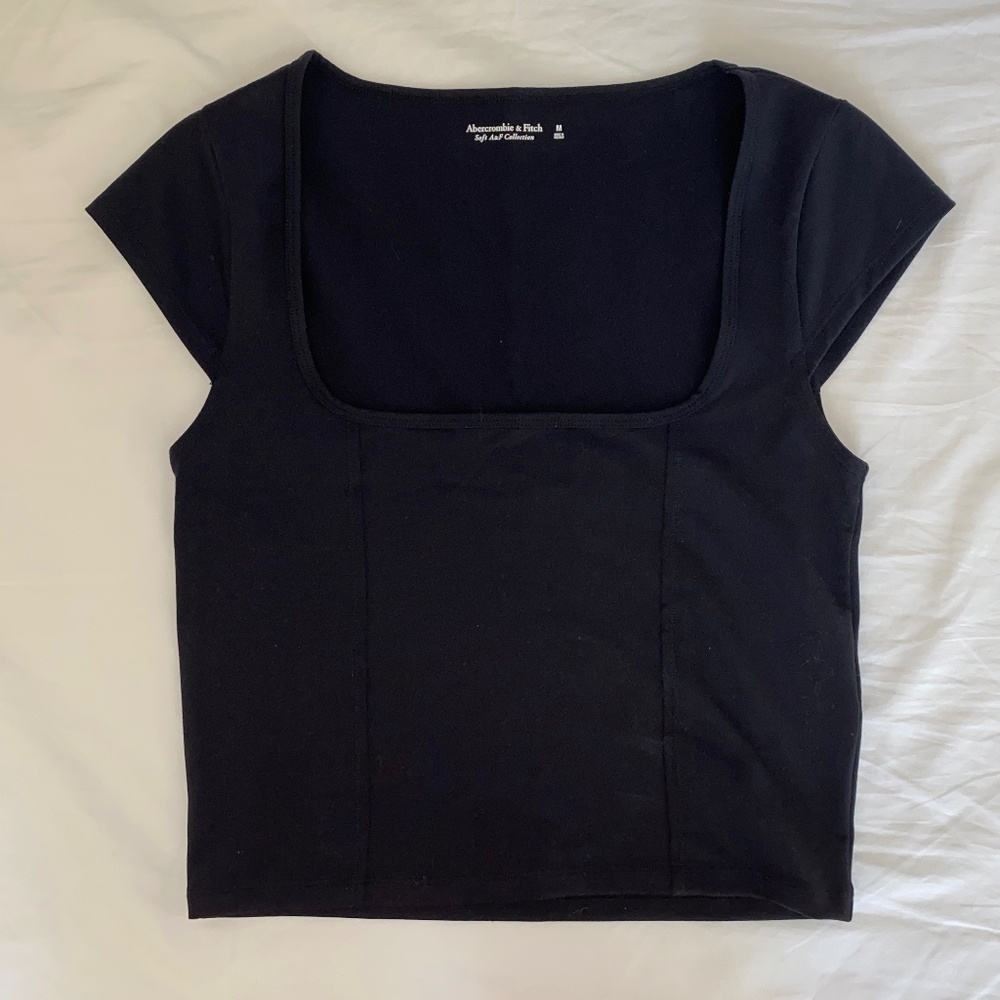 Abercrombie & Fitch Cap Sleeve Tee